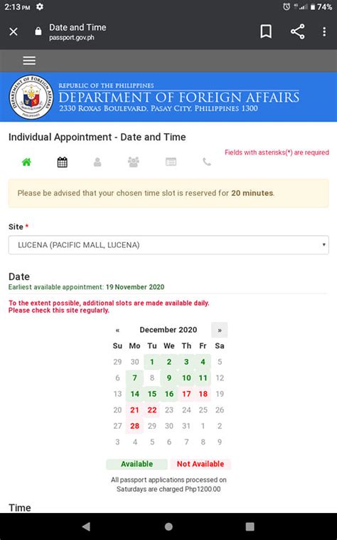 dfa lucena online appointment available slot|Public Advisory: Appointment Slots .